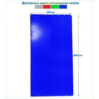 Защита стен-протектор на люверсах 2000х800х40мм тент (НПЭ) Dinamika