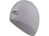 Шапочка для плавания силиконовая Bubble Cap (серая) Sportex E41546