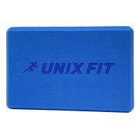 Блок для йоги и фитнеса 23х15х7см UnixFitt YBU200GBE голубой