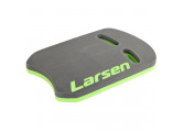 Доска для плавания 28х43х3,5см Larsen AquaFitness YP-07SP графит\лайм