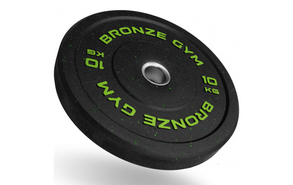 Диск бамперный 10 кг Bronze Gym BG-BMP-10 600_380