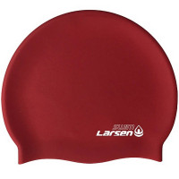 Шапочка плавательная Larsen Swim SC15 Bordo Metallic