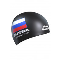 Силиконовая шапочка Mad Wave Swimming team M0558 18 0 01W