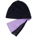 Шапочка для плавания 25DEGREES Duplo Black/Lilac, полиамид, для длинных волос 75_75