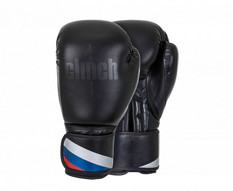 Перчатки боксерские Clinch Olimp C111 черный 976_800