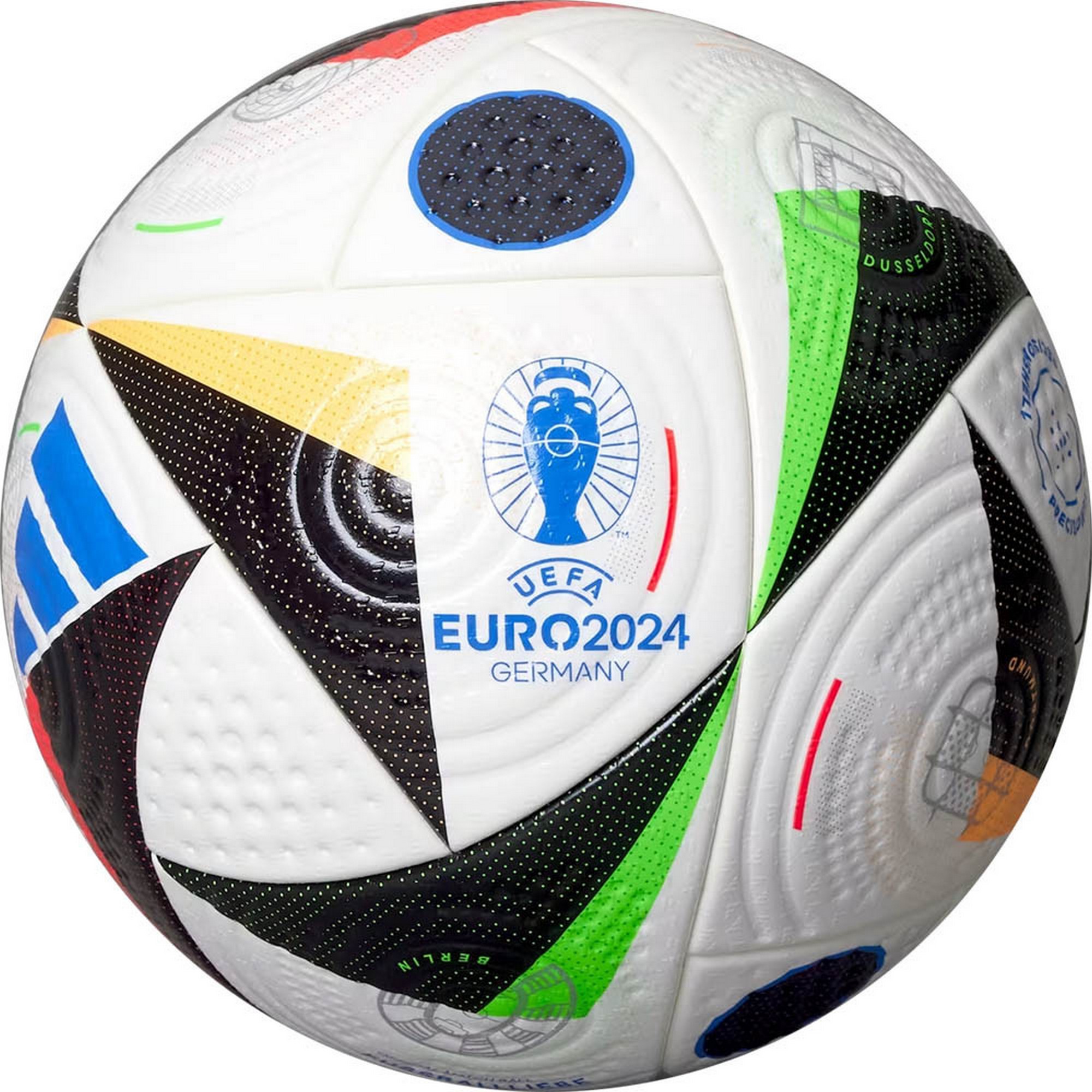 Мяч футбольный Adidas Euro24 Fussballliebe PRO IQ3682 FIFA PRO, р.5 2000_2000