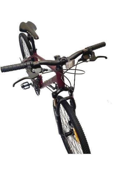 Велосипед Stels Navigator 590 V K010 Бордовый/Салатовый (м) (LU094324) 424_561