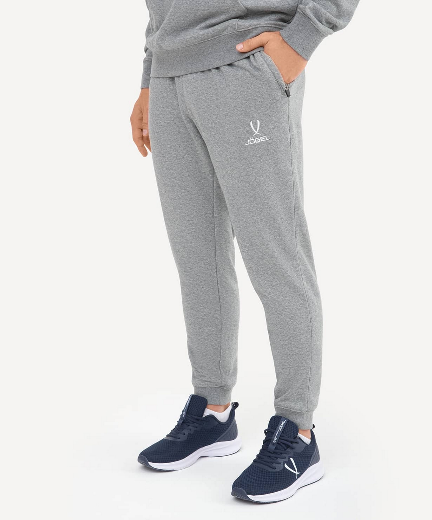 Брюки Jogel ESSENTIAL Cotton Pants, серый 1663_2000