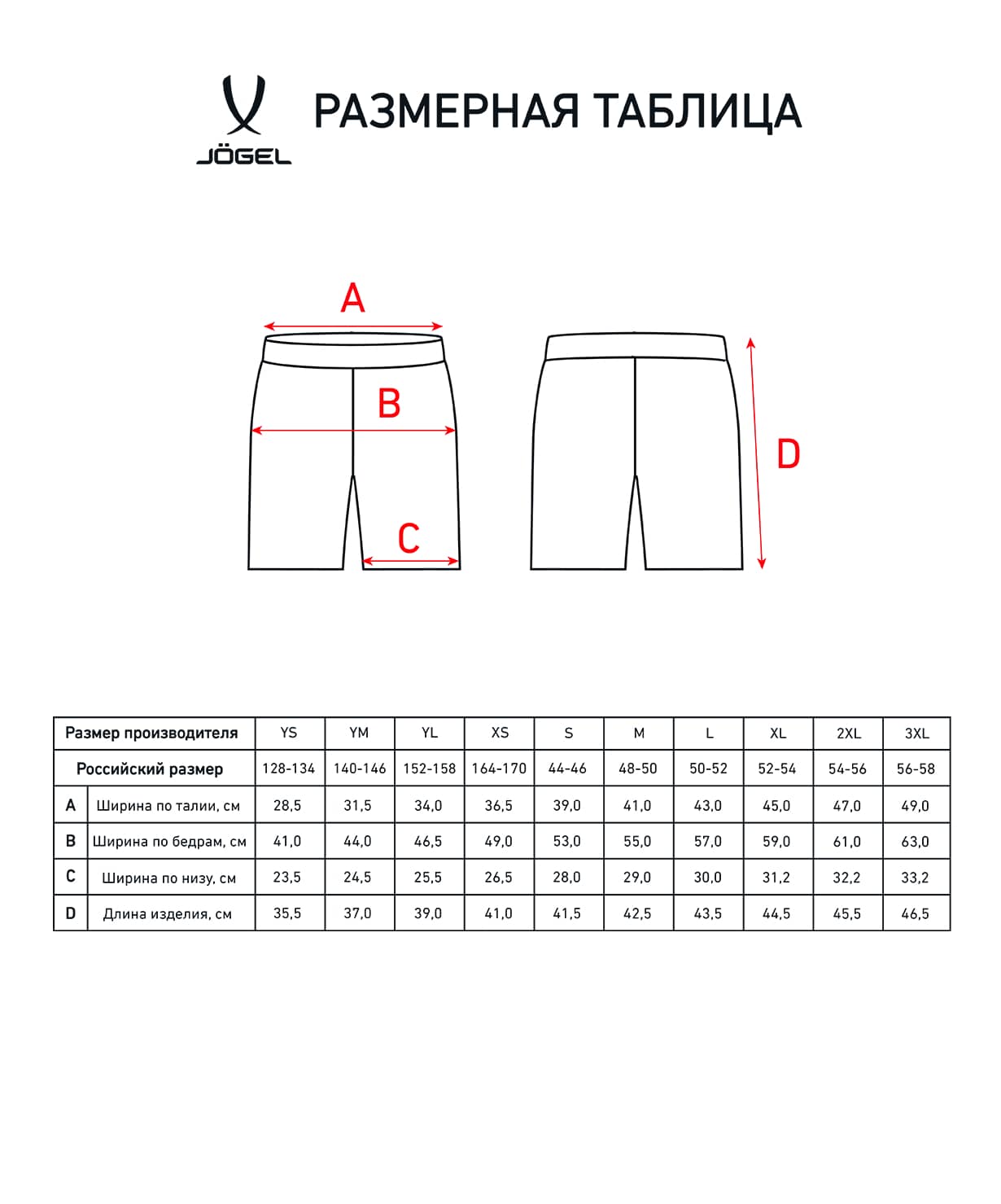 Шорты волейбольные Jogel Camp, темно-синий, детский 1230_1479