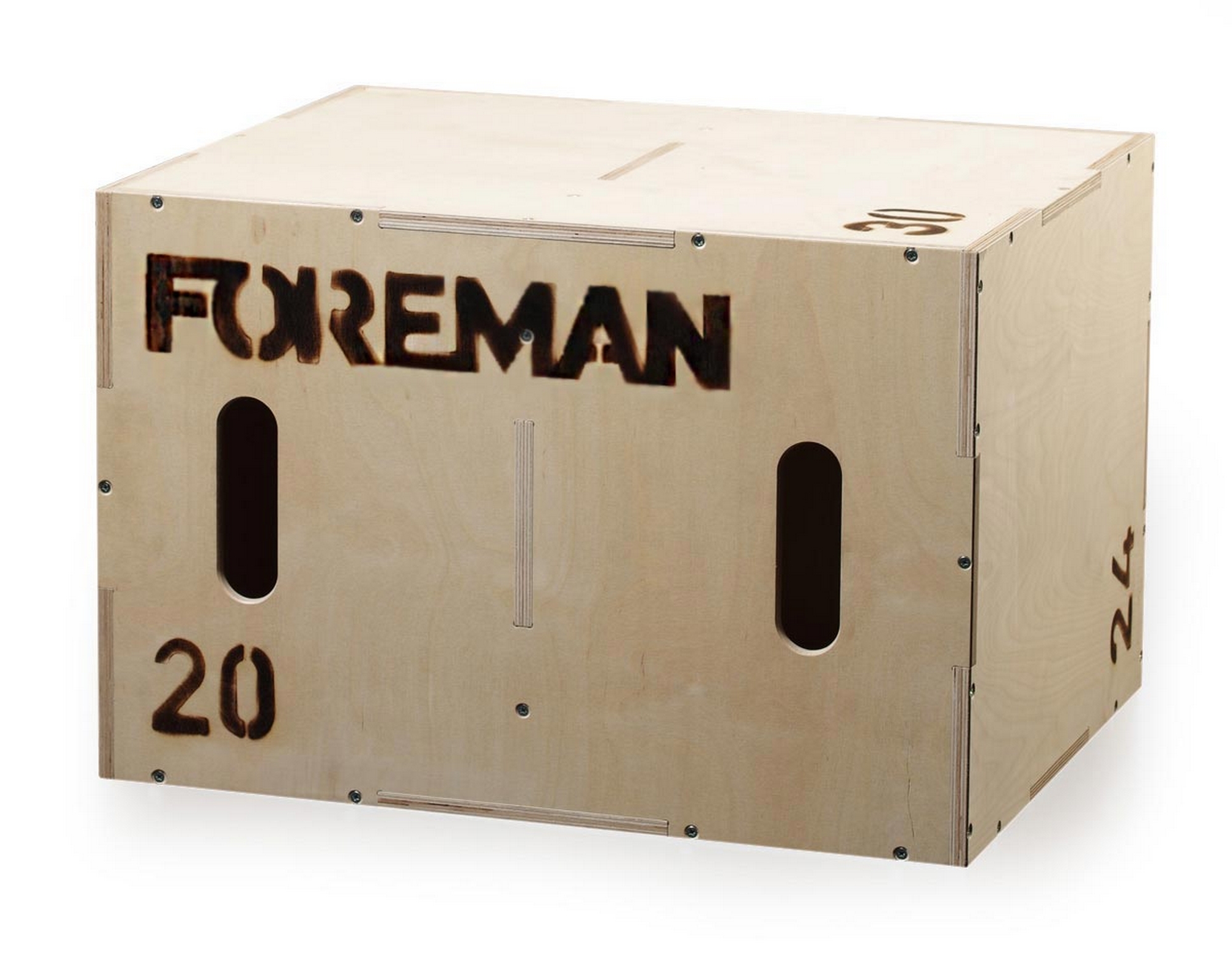 Плиометрических бокс 50х60х75см Foreman для улицы, влагостойкая фанера FY-1373 2000_1565
