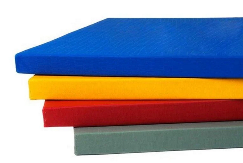 Татами Верх JUDO EURO 650 гр/м2 низ Antislip Vinitol 635 гр/м2 «вафля» 40мм 1*1м DSFight 800_539