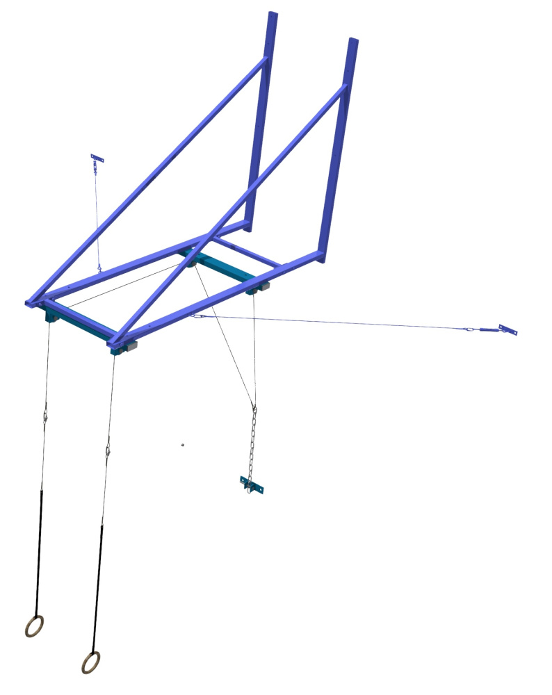 Консоль для блочной подвески для колец гимнастических ФСИ 10057 794_1000