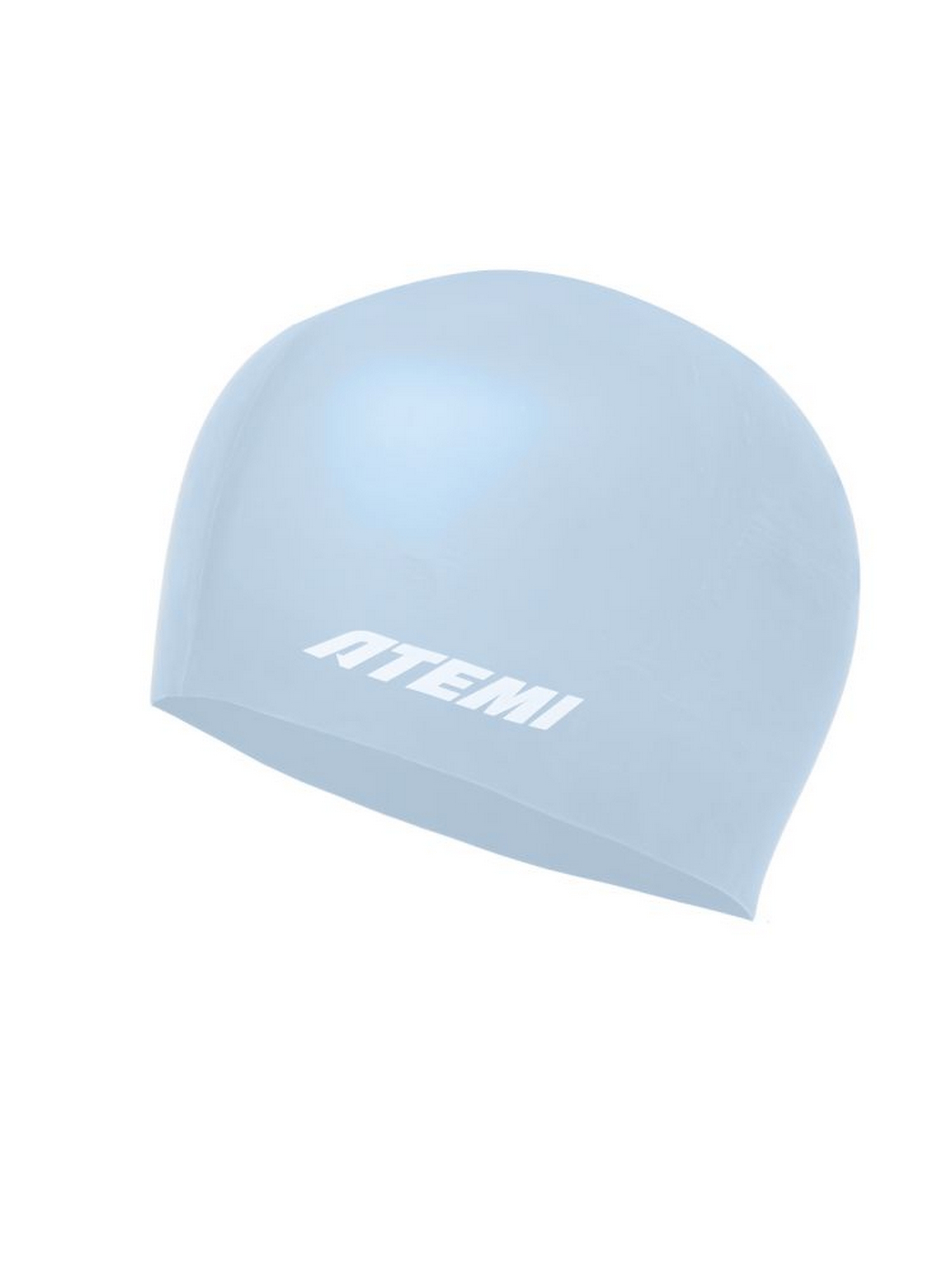 Шапочка для плавания Atemi kids silicone cap Light blue KSC1LBE голубой 1500_2000