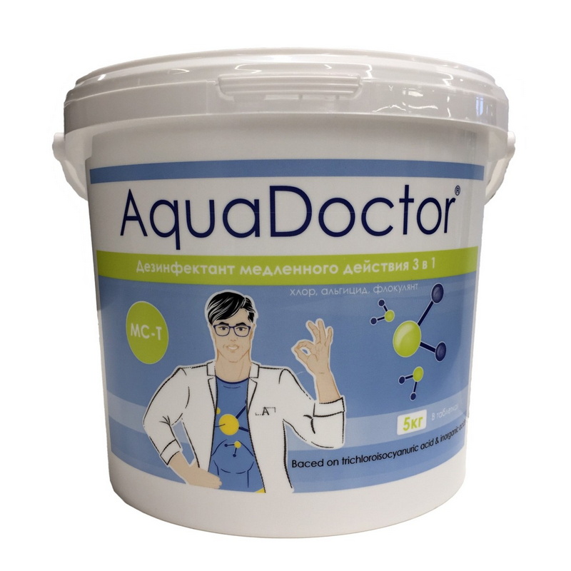 Комбинированное средство AquaDoctor 3 в 1, 5 кг AQ2491 800_800