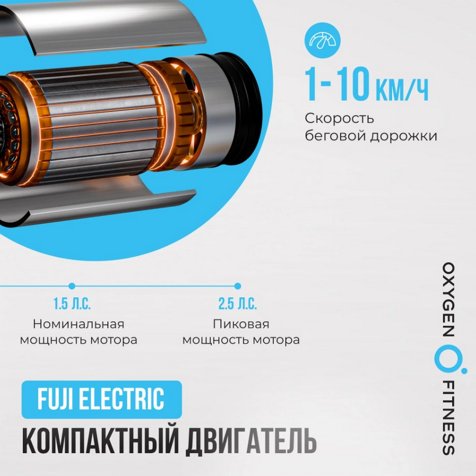 Беговая дорожка домашняя Oxygen Fitness SELENI PLUS 1600_1600