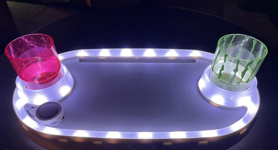 Поднос для СПА-бассейнов 45х26х16см, с LED подсветкой Intex 28520 961_520
