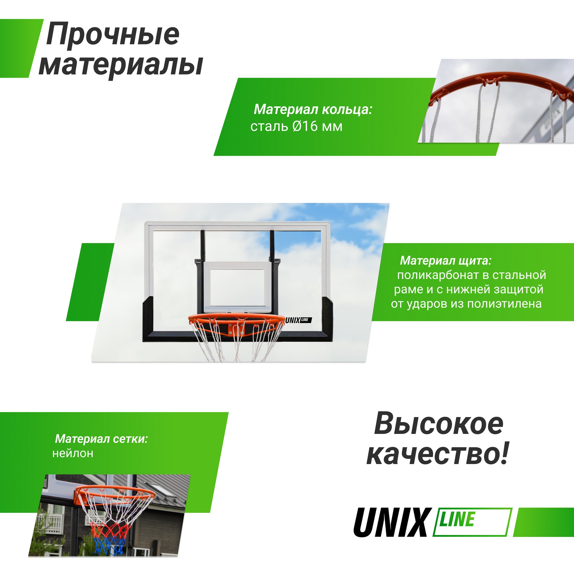 Баскетбольный щит Unix Line B-Backboard 48"x32" R45 BBBDS122BW 2000_2000