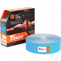 Тейп кинезиологический Tmax 32m Extra Sticky Blue 5 см x 32 м 423228 голубой 120_120